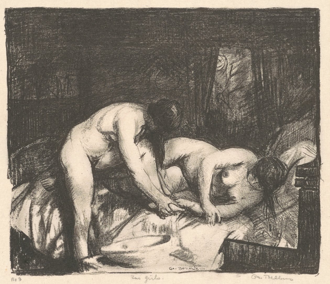 Deux filles - George Wesley Bellows