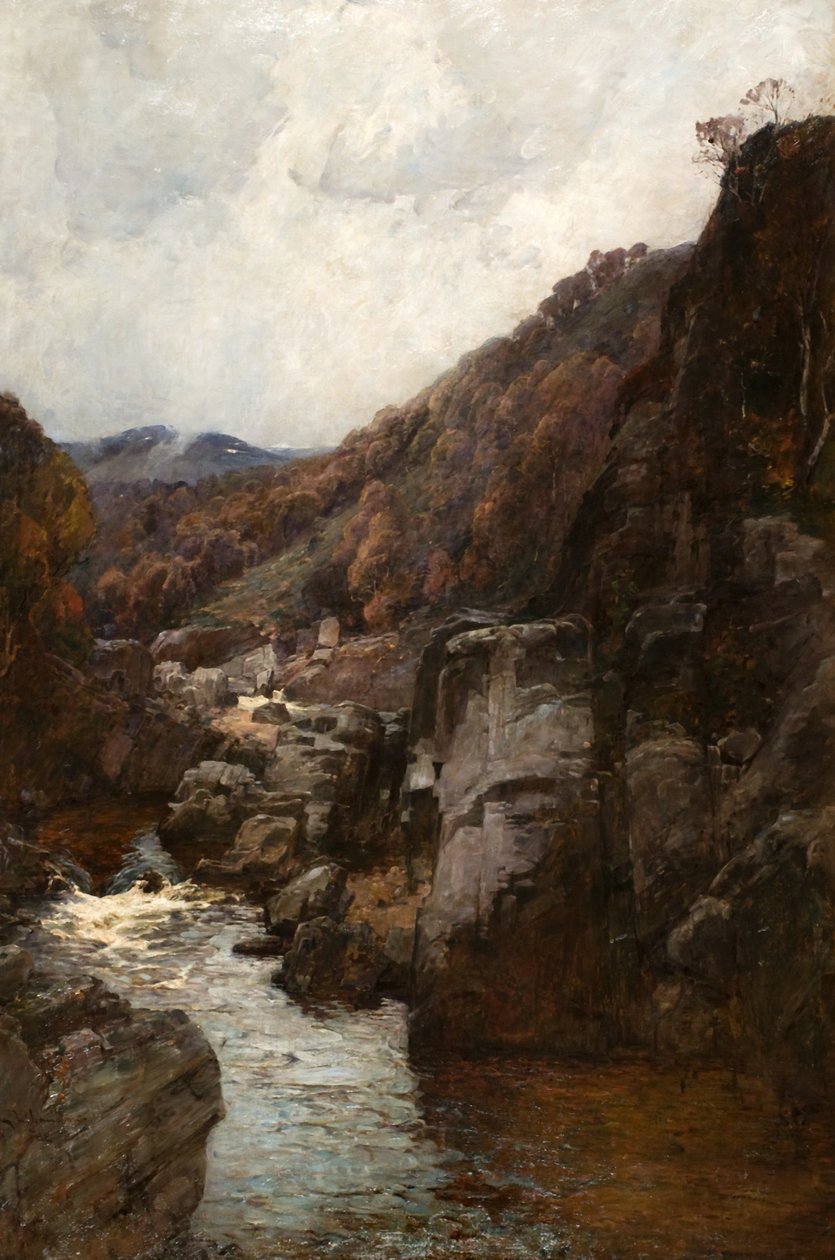 Les chutes de Tummel - George Whitton Johnstone