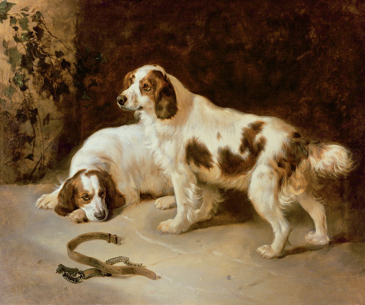 Épagneuls bretons - George Wiliam Horlor