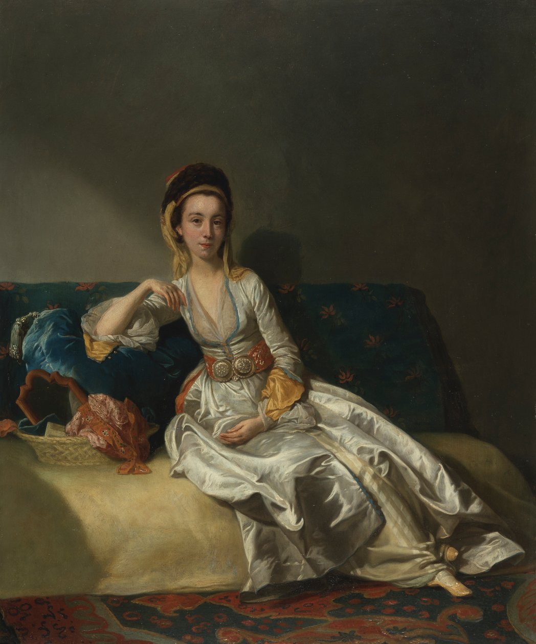 Nancy Parsons en tenue turque - George Willison