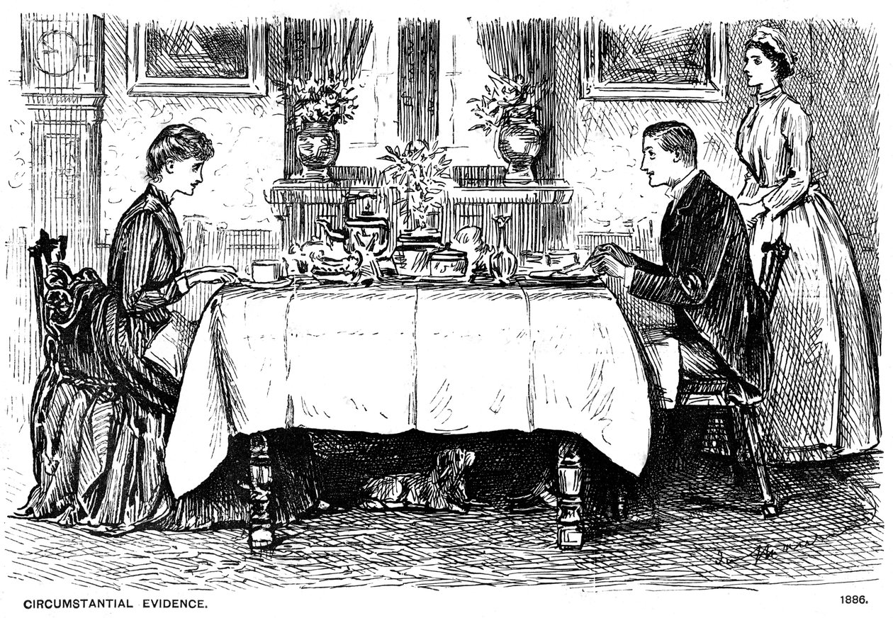 Preuve circonstancielle, 1886-1891 - George du Maurier