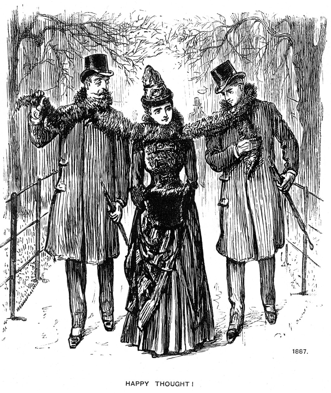 Bonne pensée !, 1887 1891 - George du Maurier