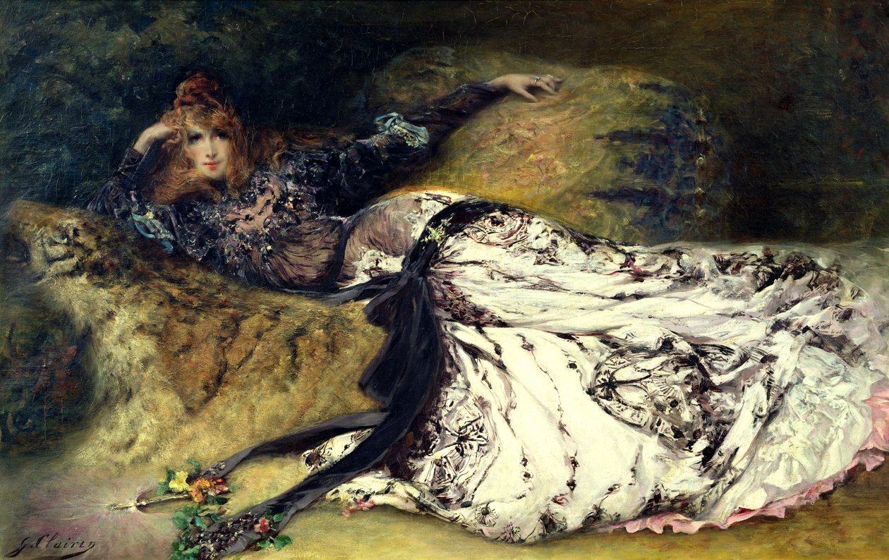 Sarah Bernhardt (1844-1923) 1871 - Georges Clairin