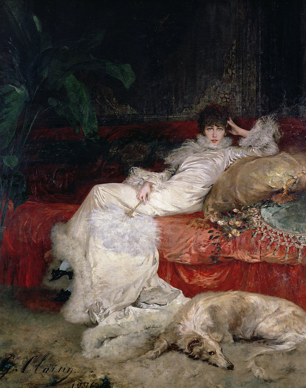 Sarah Bernhardt (1844-1923) 1876 - Georges Clairin