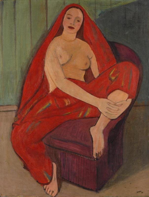Odalisque rouge - Georges Karpeles