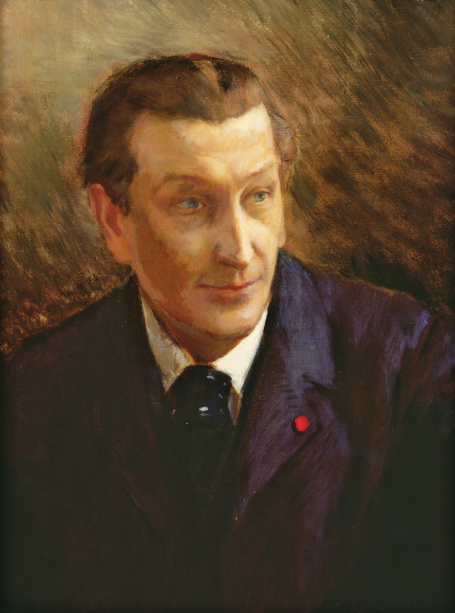 Portrait de François Coppée (1842-1908) - Georges Marie Rochegrosse