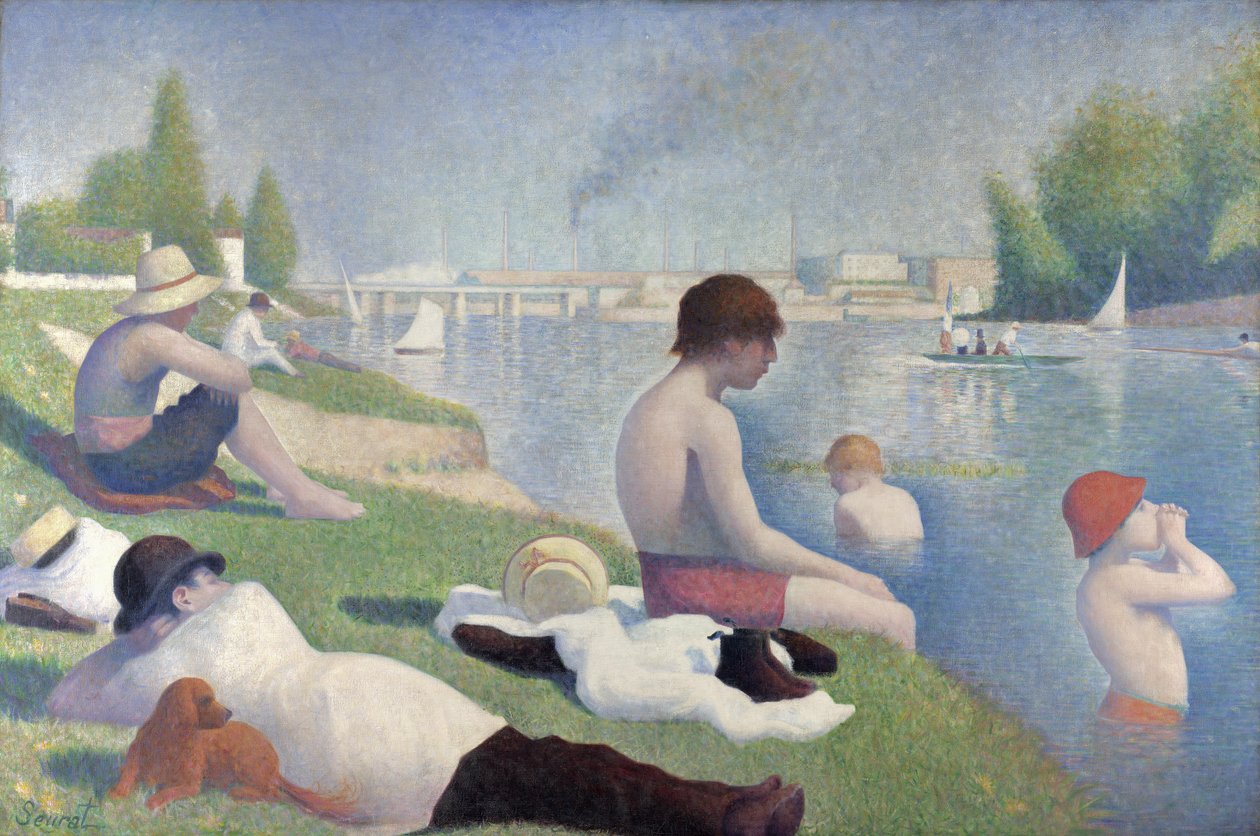 Baigneurs à Asnières, 1884 - Georges Seurat