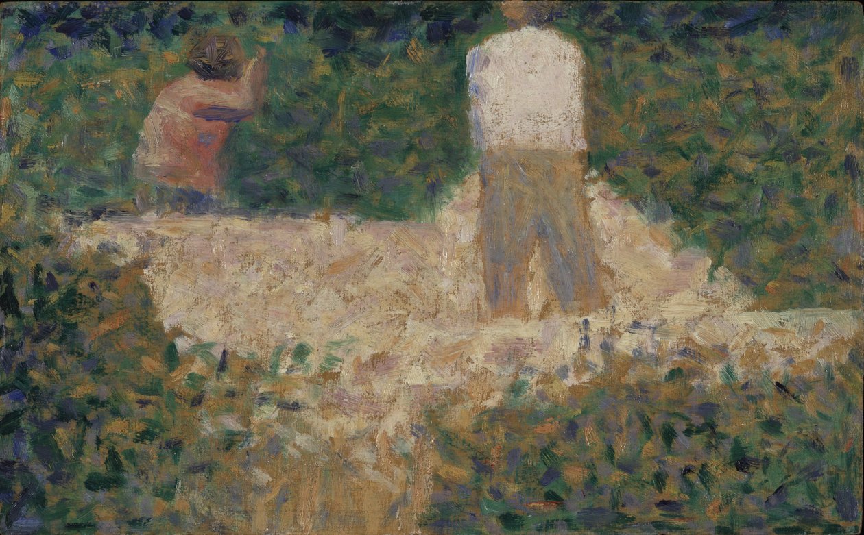 Deux Casseurs de Pierre, c.1881 - Georges Seurat