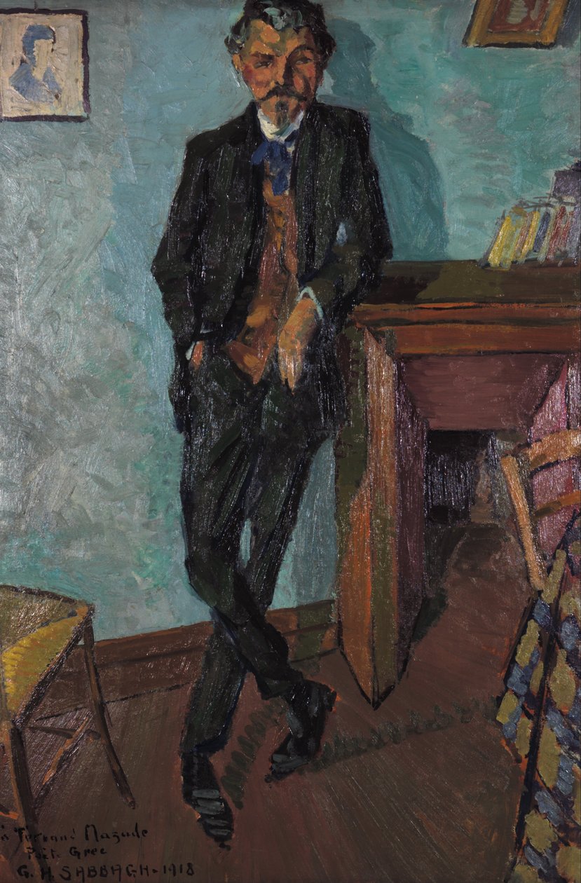 Poète grec Fernand Mazade - Georges Sabbagh