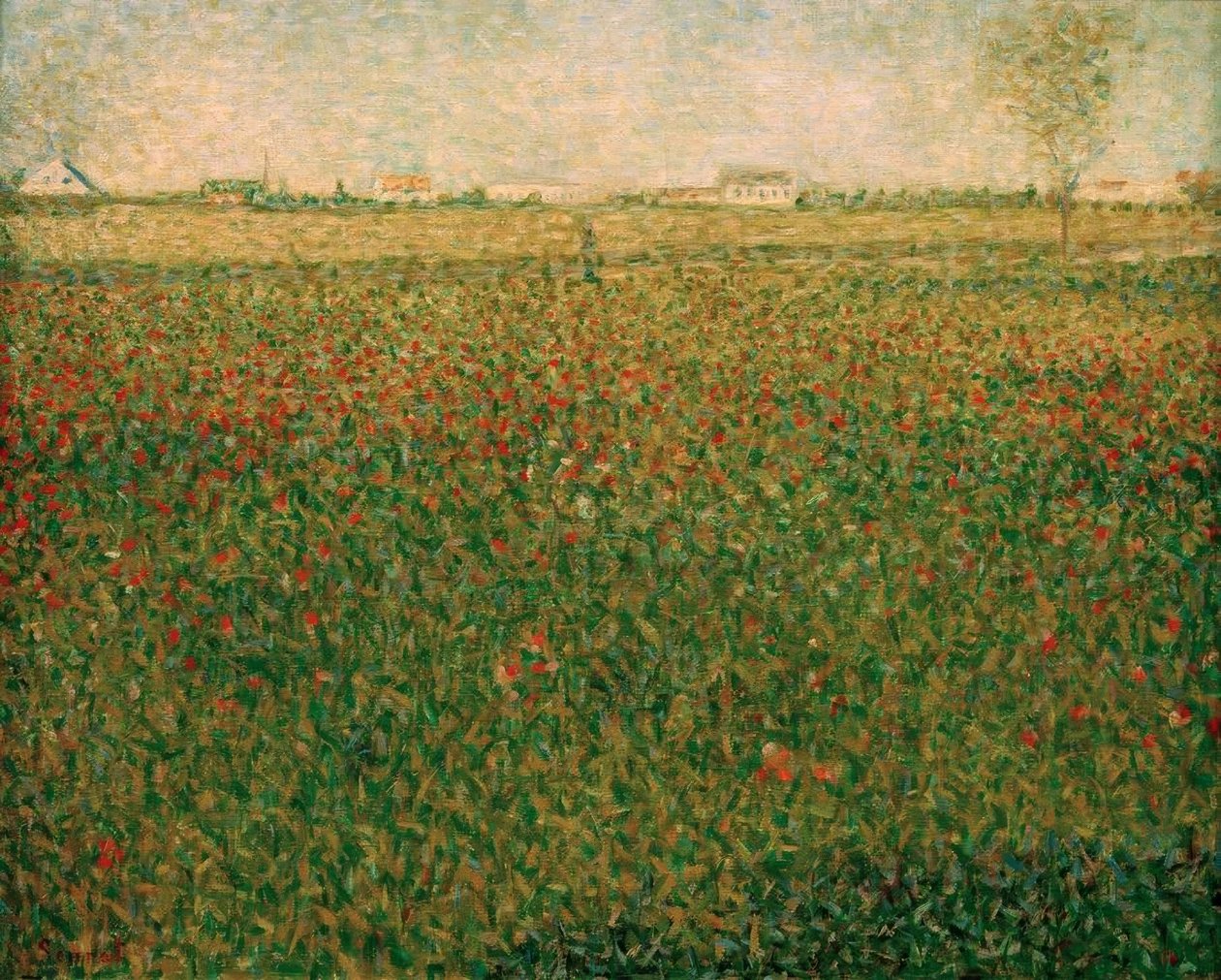La Luzerne, Saint-Denis - Georges Seurat