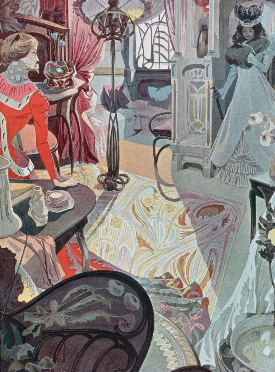 La visite - Georges de Feure