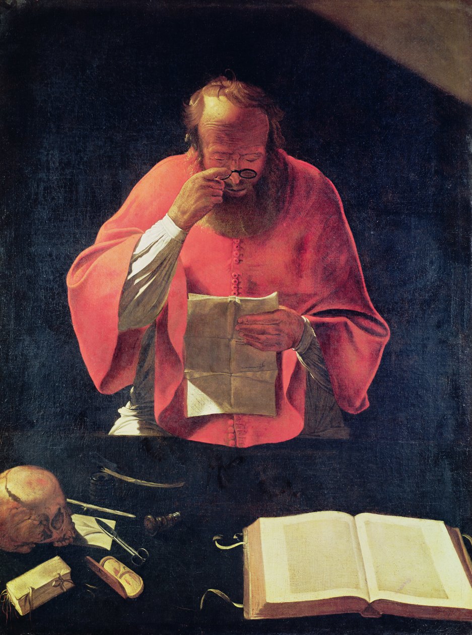 Saint Jérôme lisant - Georges de La Tour