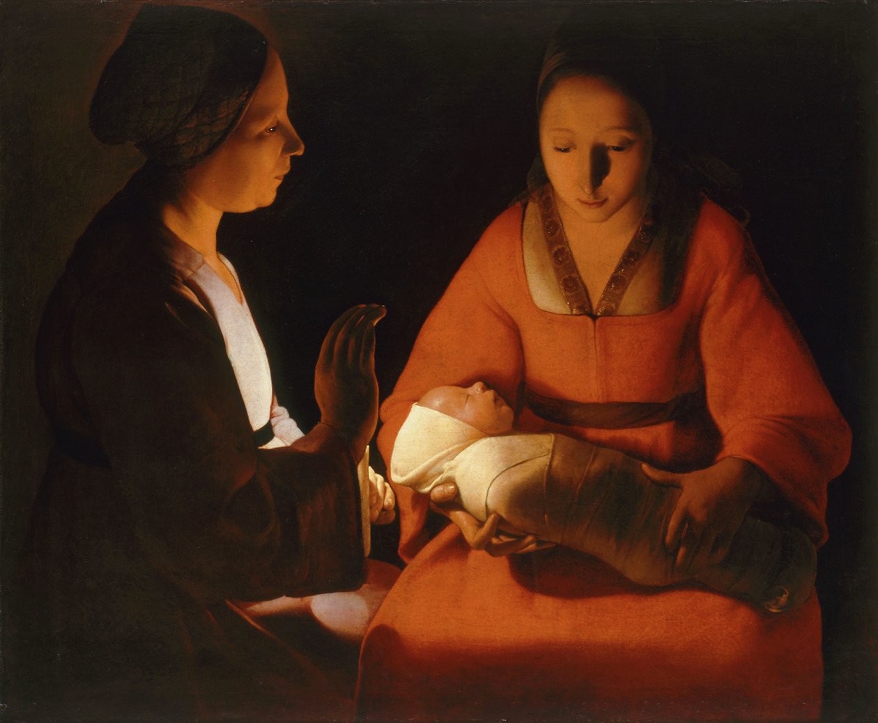 Le Nouveau-né - Georges de La Tour