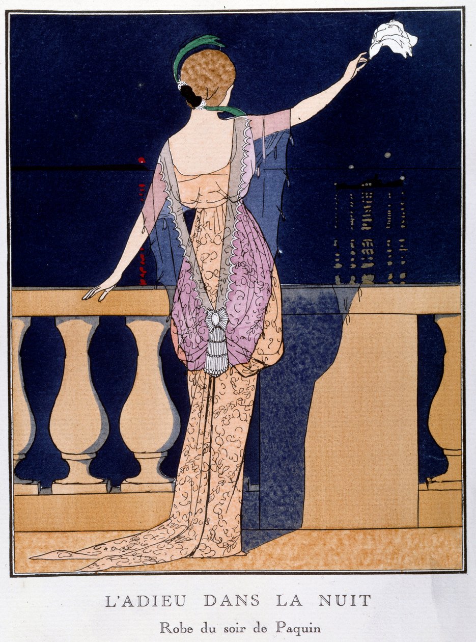 Adieu dans la nuit - Georges Barbier