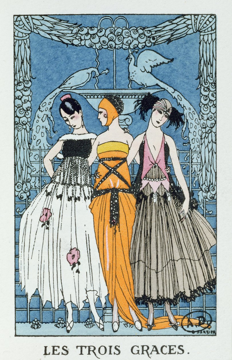 Les Trois Grâces - Georges Barbier