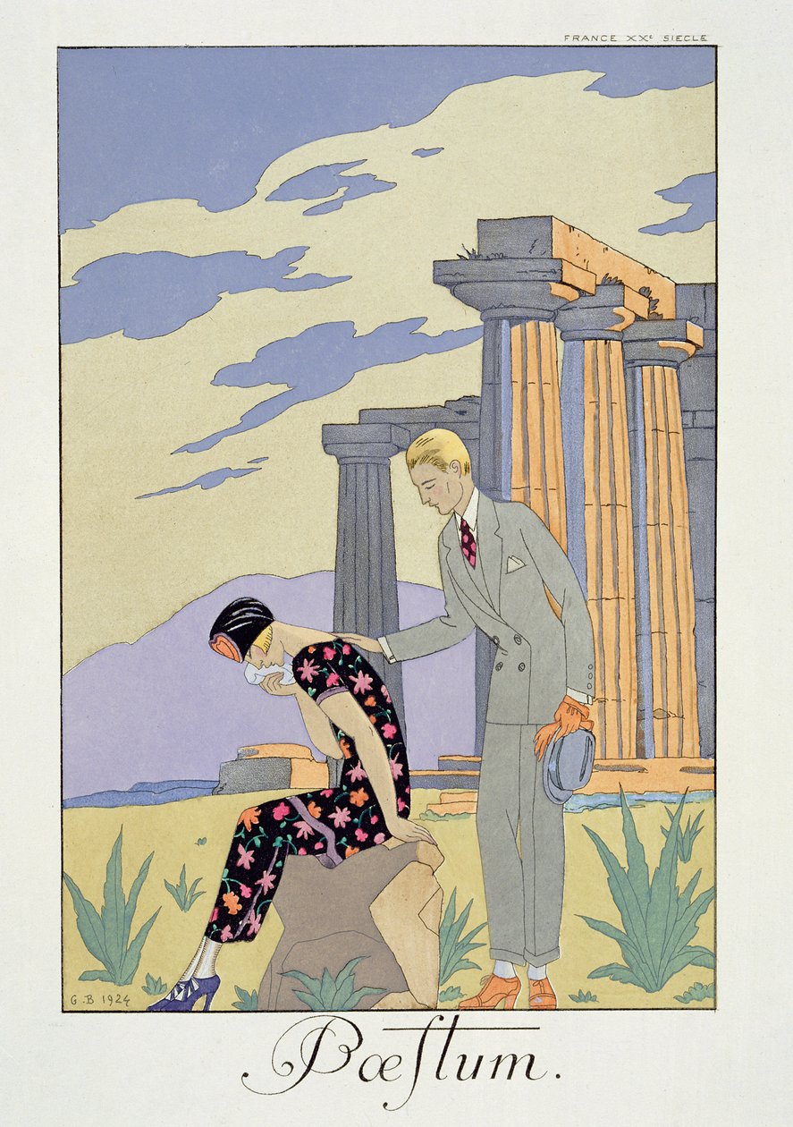 Paestum - Georges Barbier