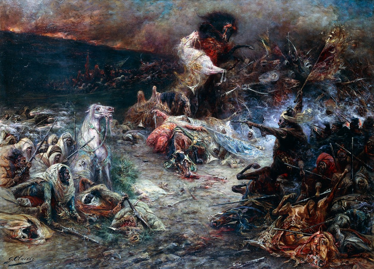 Le carnage - Georges Clairin