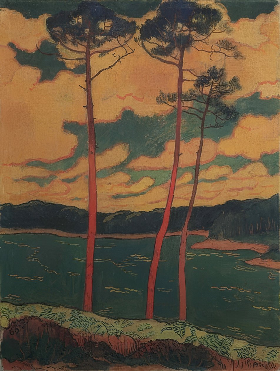Les Pins rouges - Georges Lacombe