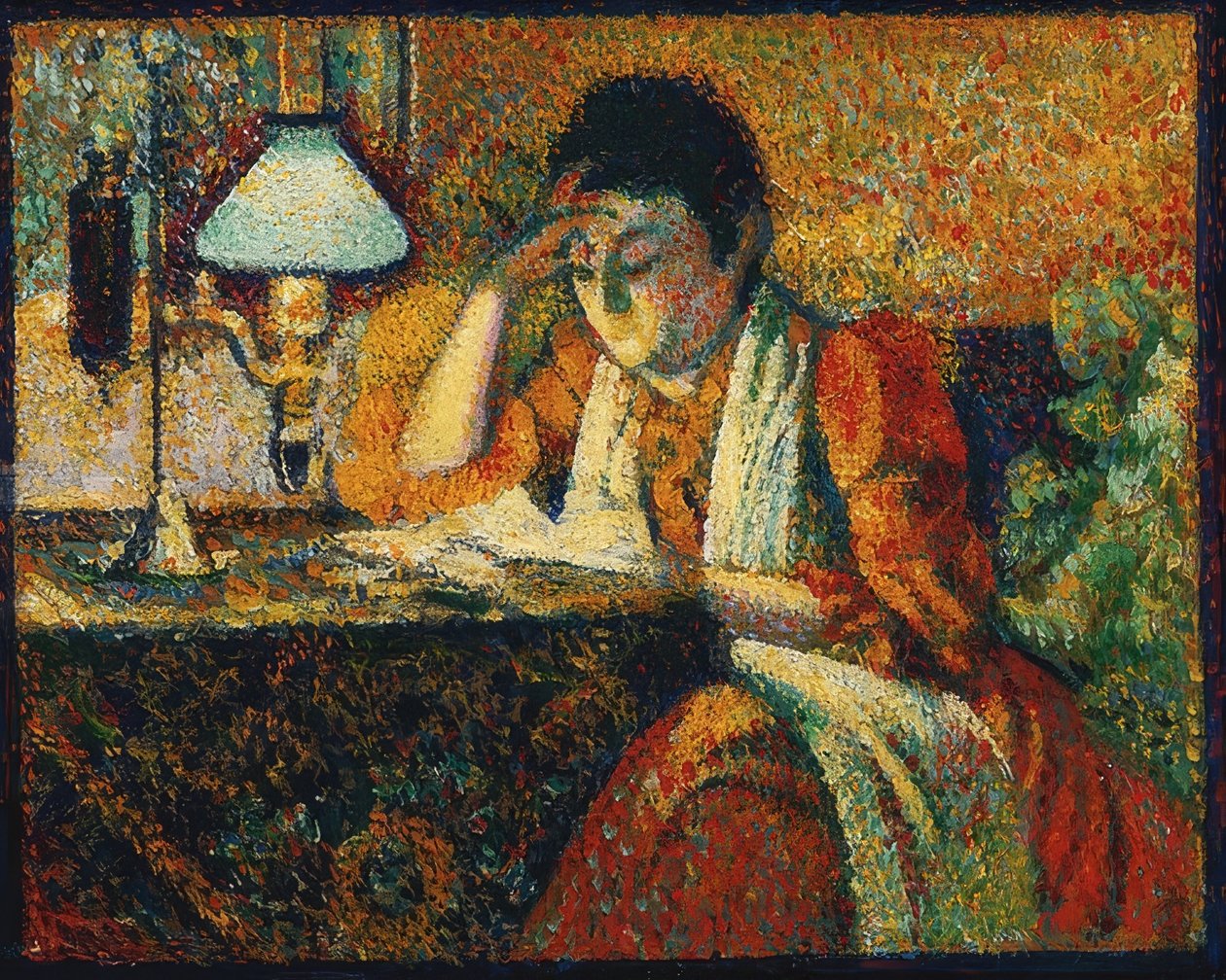 La Liseuse. Vers 1888 - Georges Lemmen