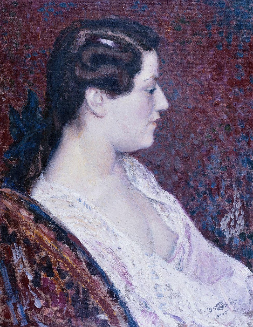 Femme aux seins nus - Georges Lemmen