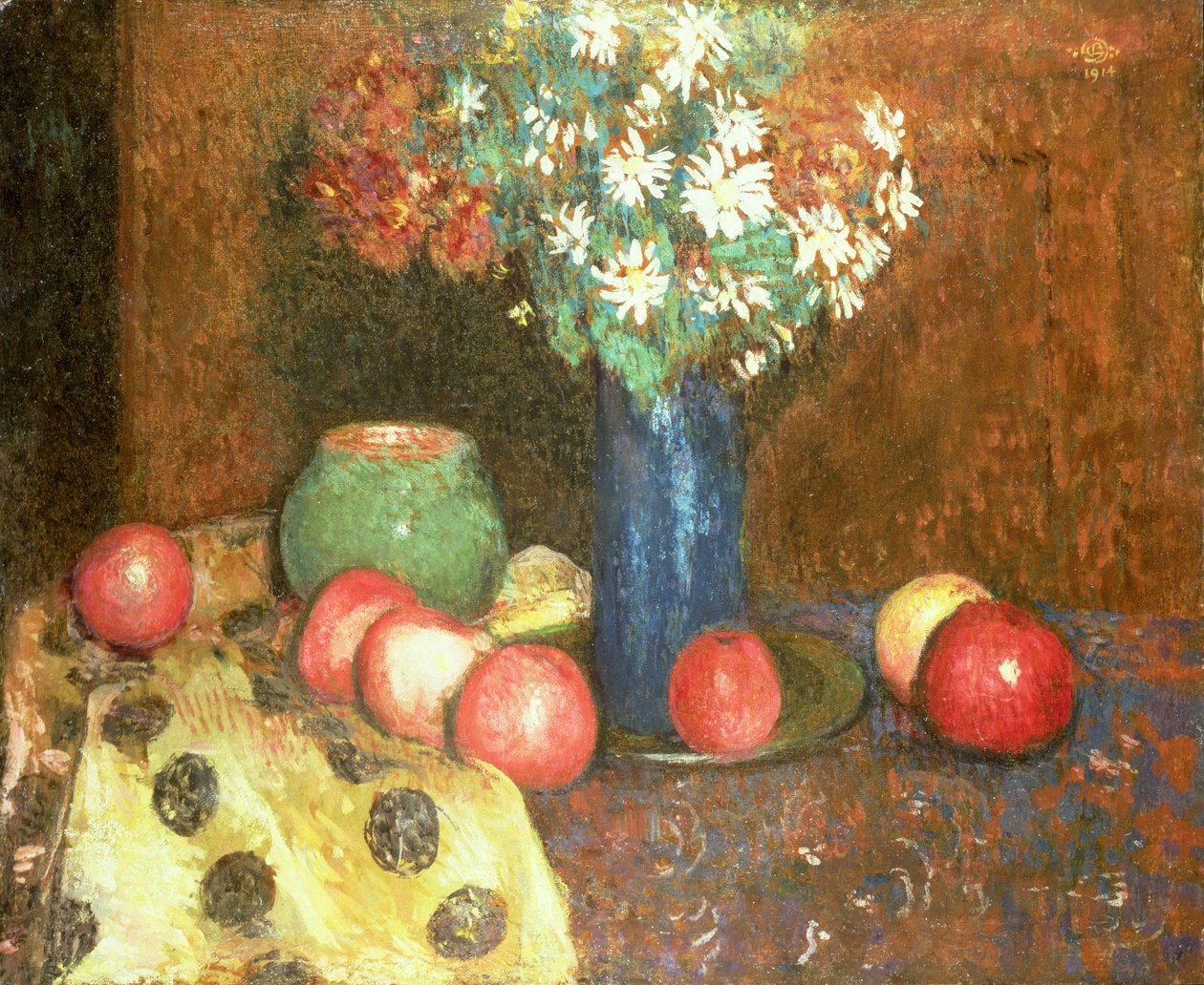 Nature Morte avec Fruits - Georges Lemmen