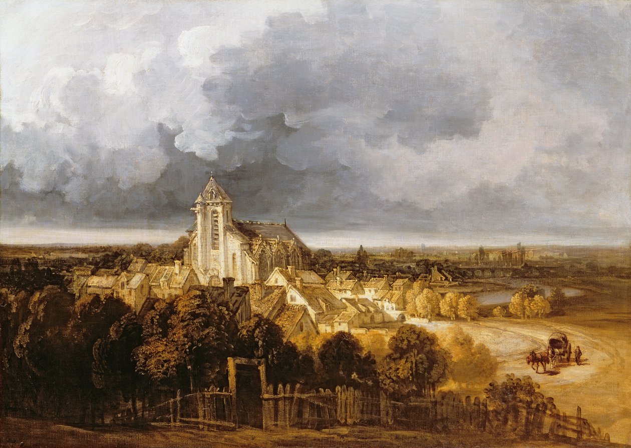 Vue de Meaux - Georges Michel