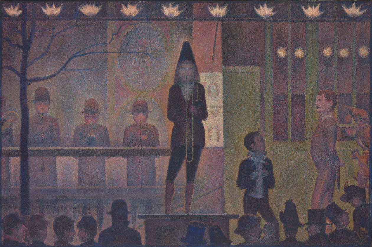 Parade de cirque - Georges Pierre Seurat