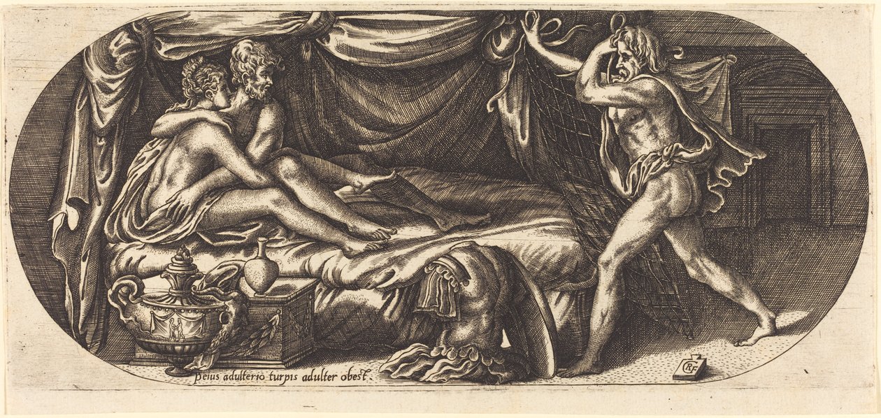Mars et Vénus surpris par Vulcain - Georges Reverdy