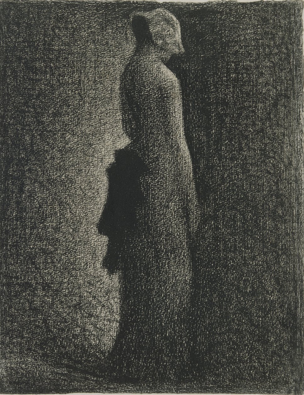 Le Noeud noir - Georges Seurat