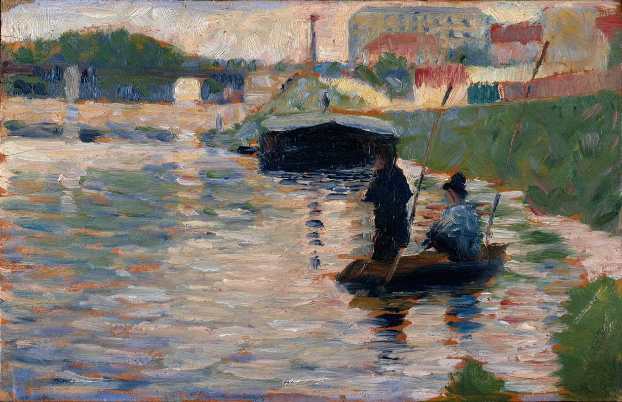 Vue de la Seine, 1882-83 - Georges Seurat