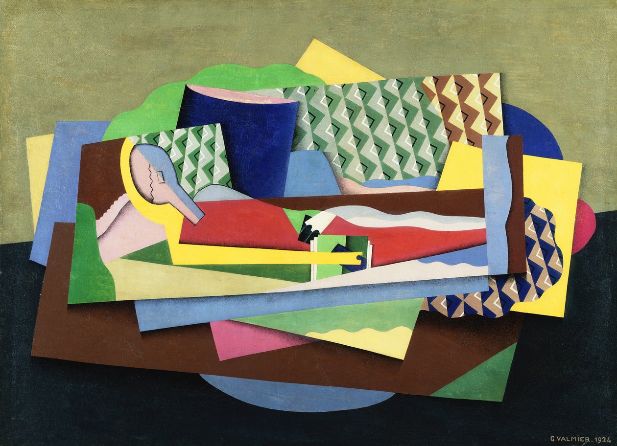Femme couchée, 1924 - Georges Valmier