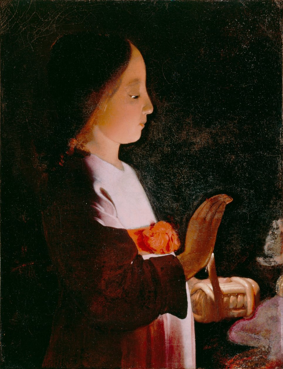 Jeune Vierge Marie - Georges de La Tour
