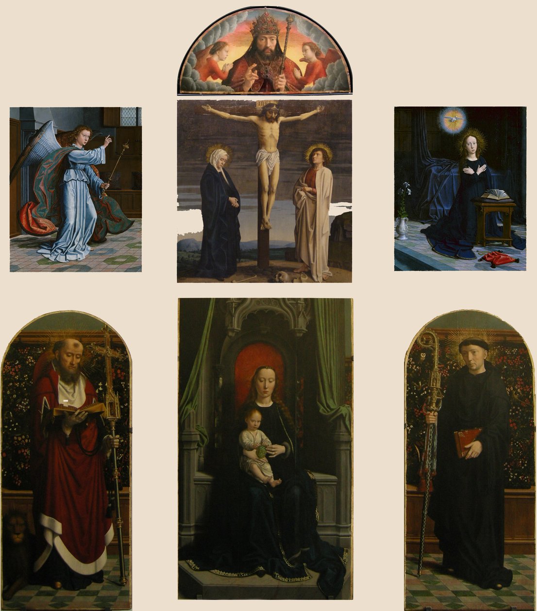 Triptyque de Cervara - Gerard David