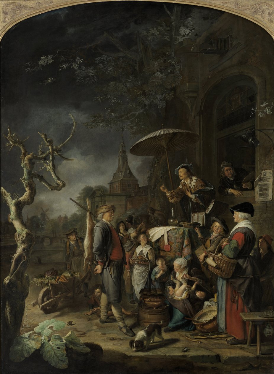 Le Charlatan - Gerrit Dou