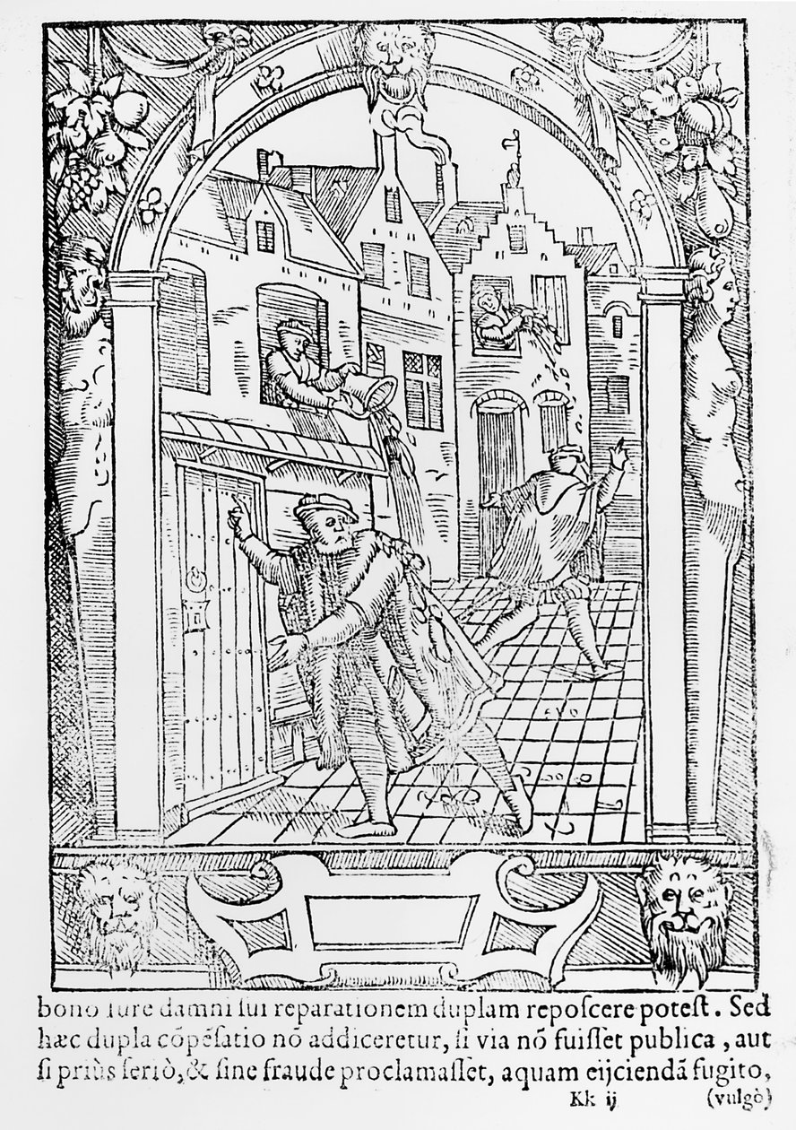 Crime de rue, 1554 - Gerard de Jode