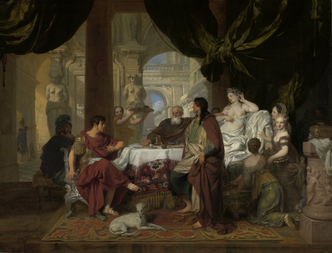 Le banquet de Cléopâtre, vers 1675-80 - Gerard de Lairesse