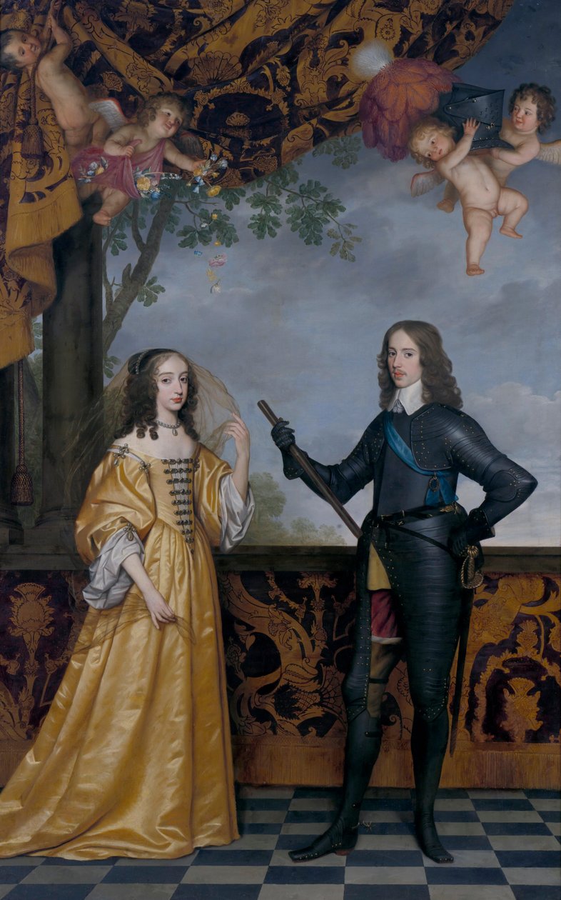 Double-portrait de Guillaume II (1626-1650), Prince d