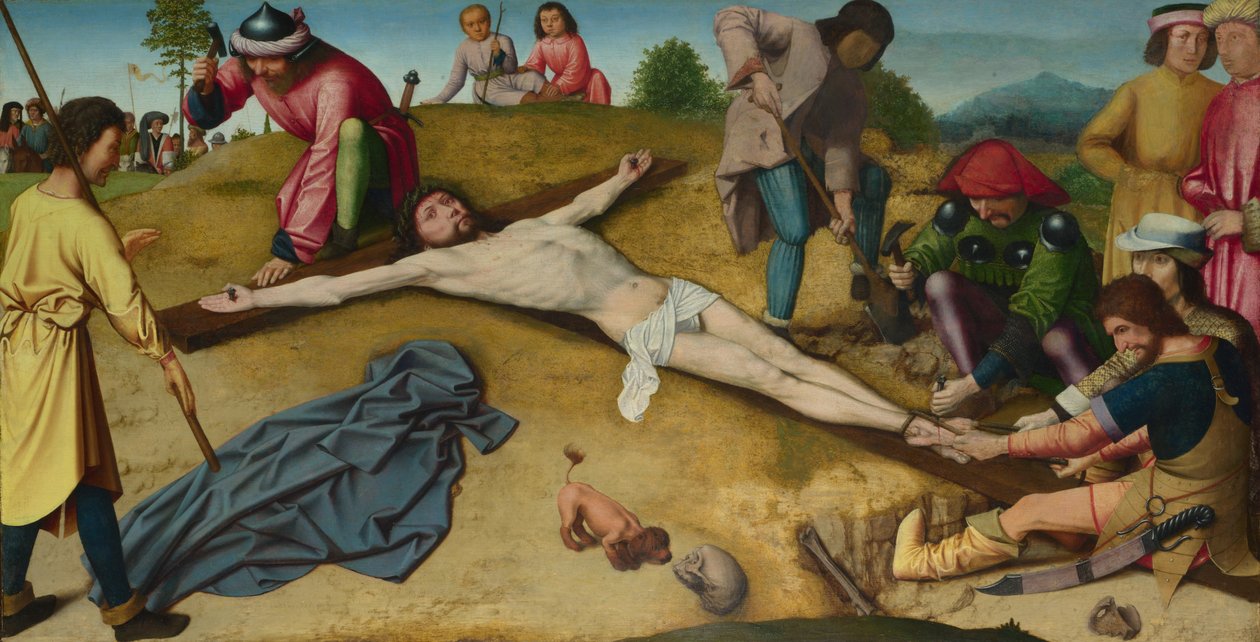 Christ cloué sur la croix, vers 1481 - Gerard David