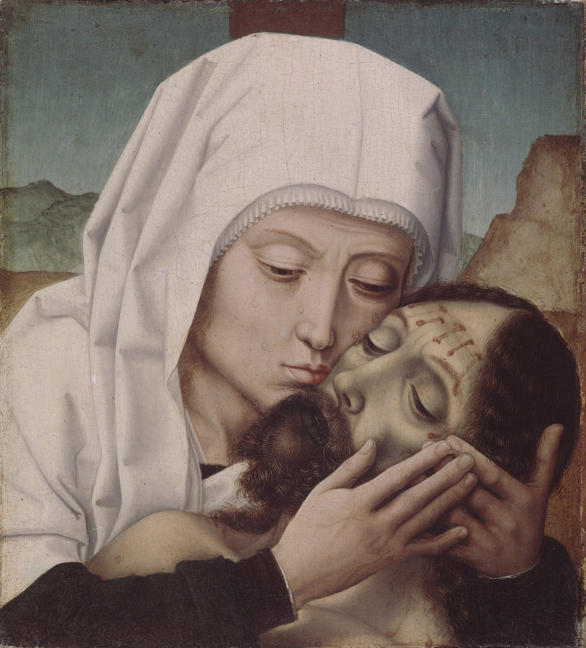 La lamentation sur le Christ mort - Gerard David