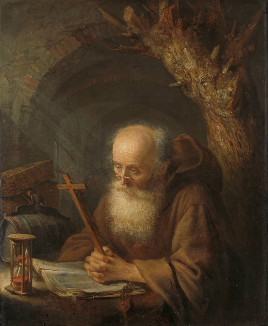 Un ermite - Gerrit Dou