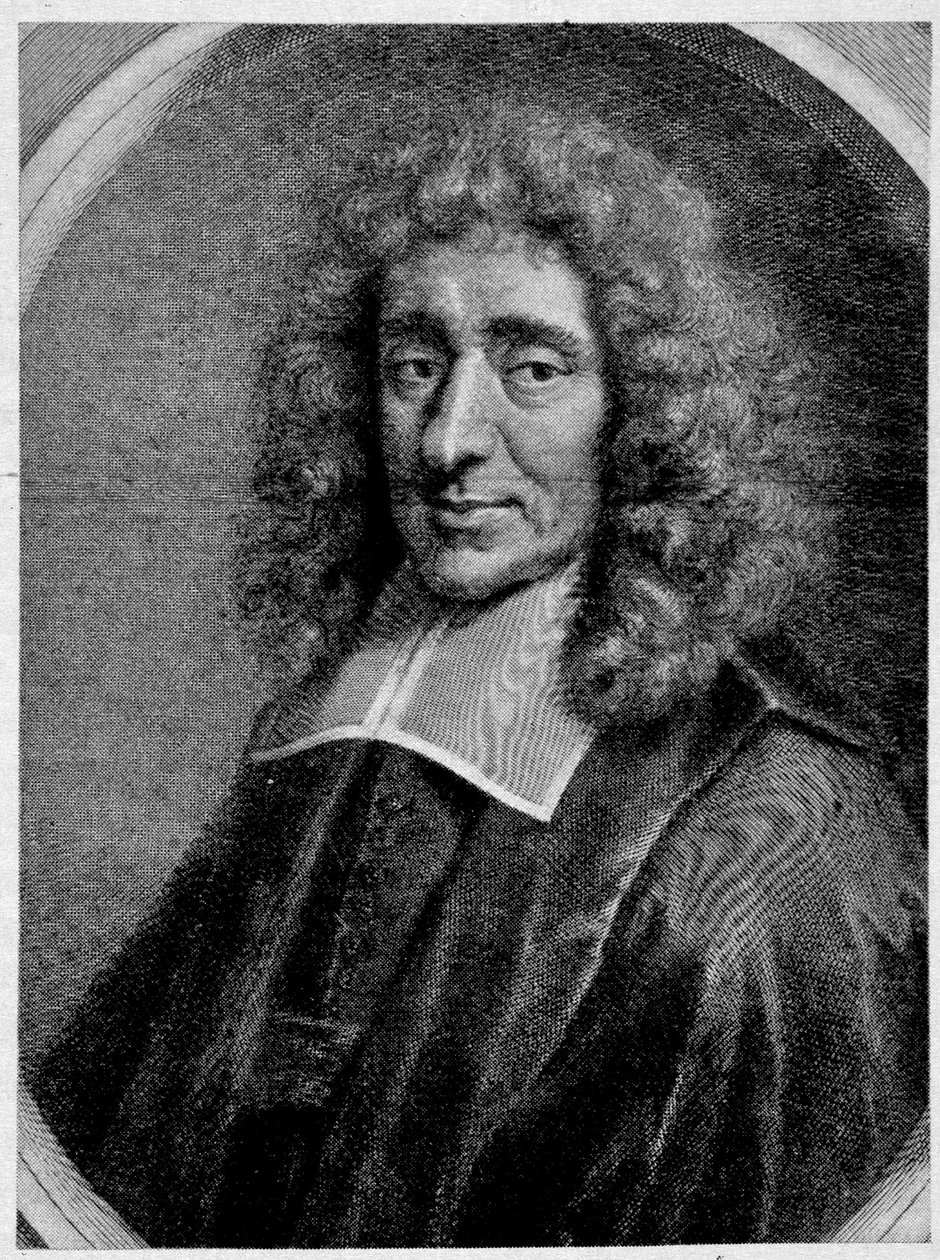 Antoine Furetière (1619-1688), gravure par Edelinck - Gérard Edelinck