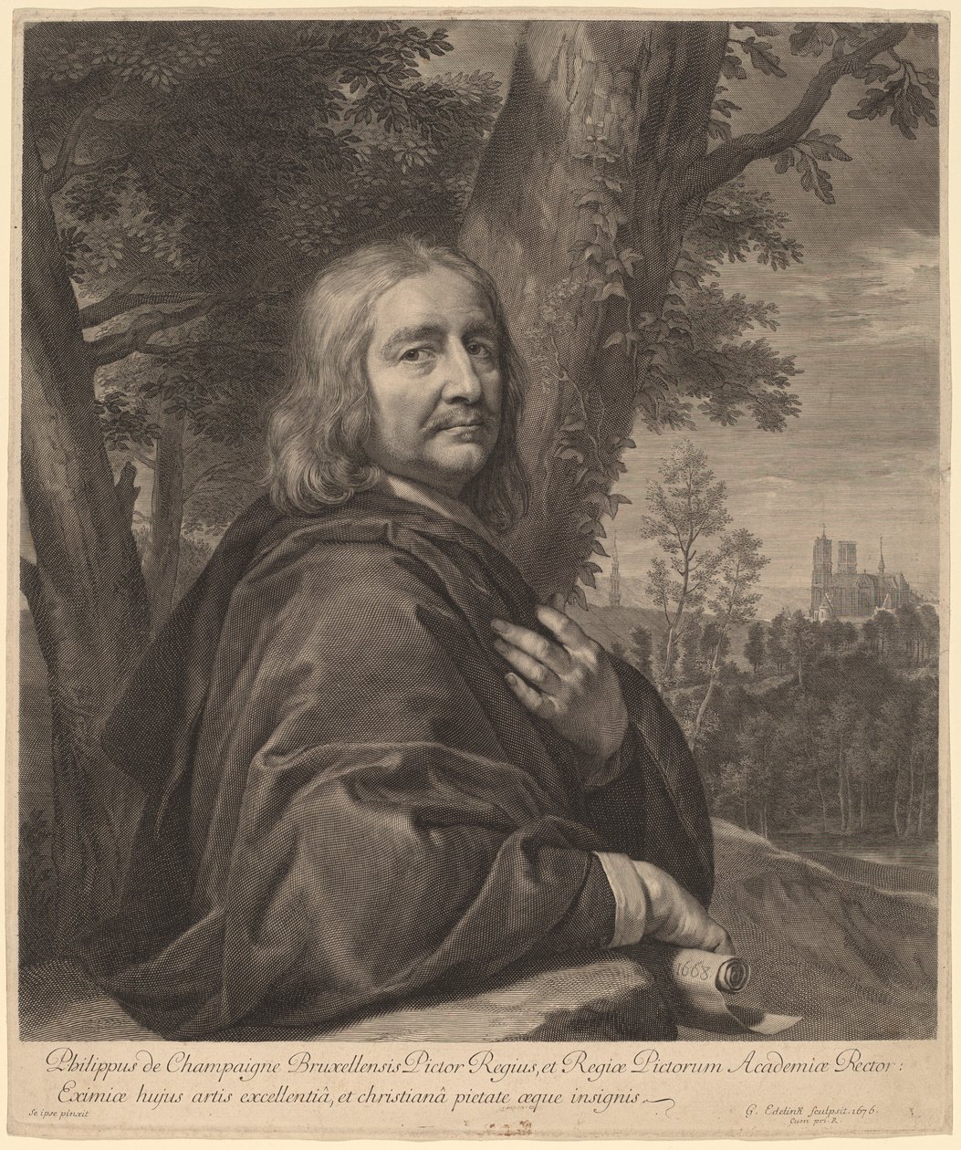 Philippe de Champaigne - Gerard Edelinck after Philippe de Champaigne