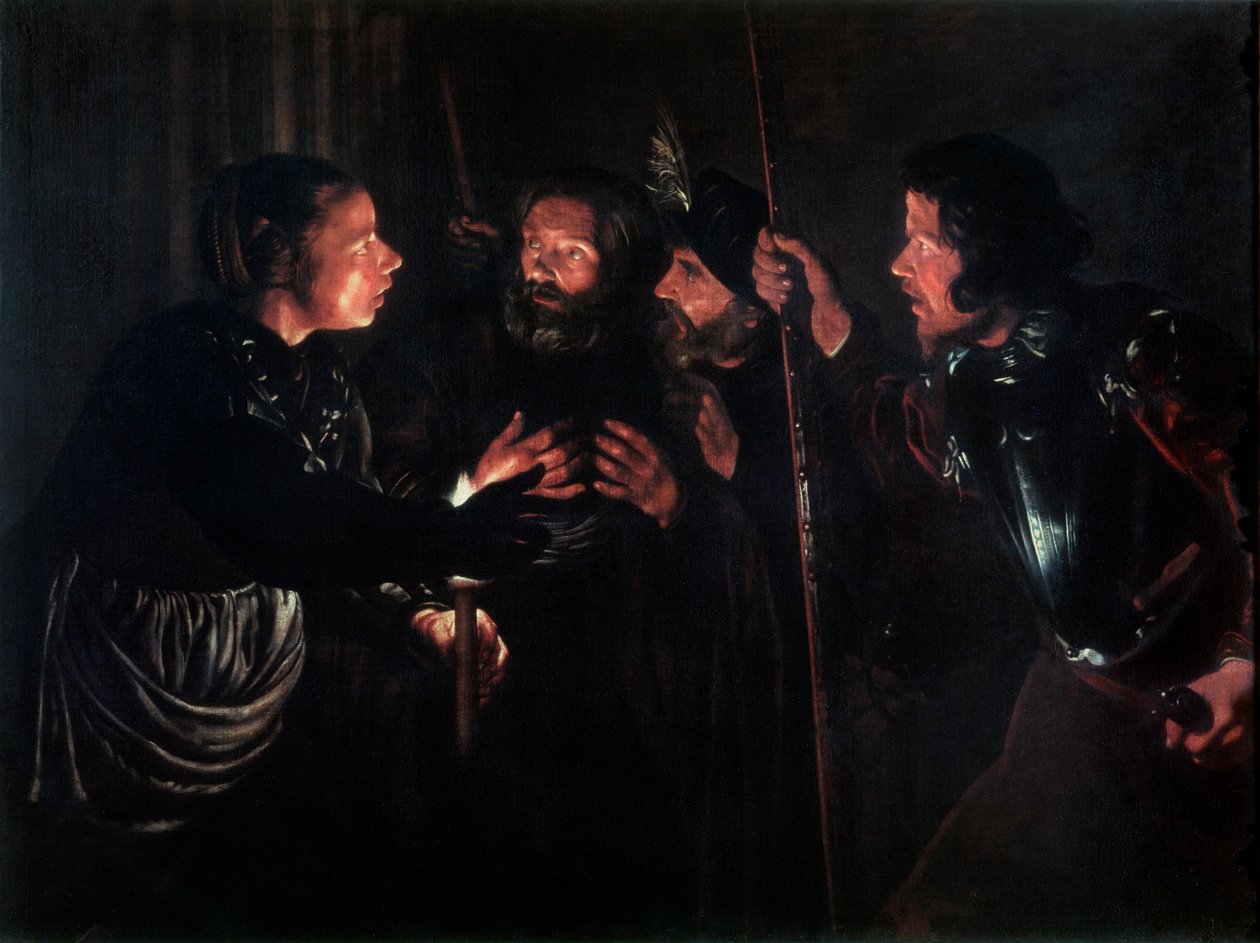 Le Renoncement de Saint Pierre - Gerard . Seghers