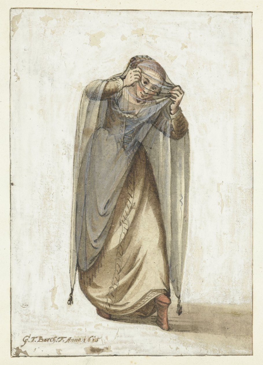 Courtisane vénitienne - Gerard ter Borch
