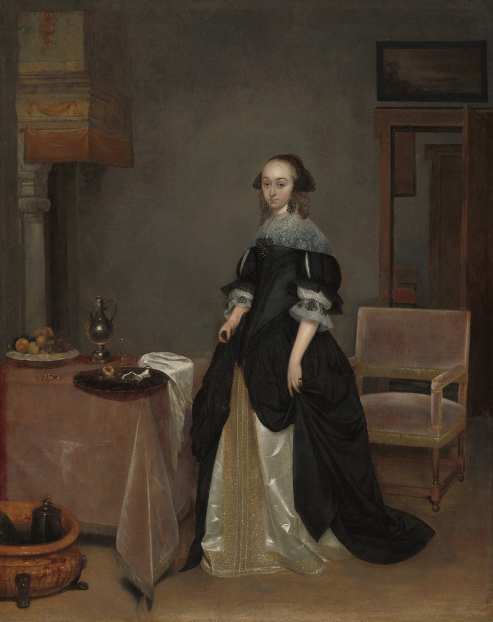 Maria van Suchtelen, vers 1666 - Gerard Terborch II