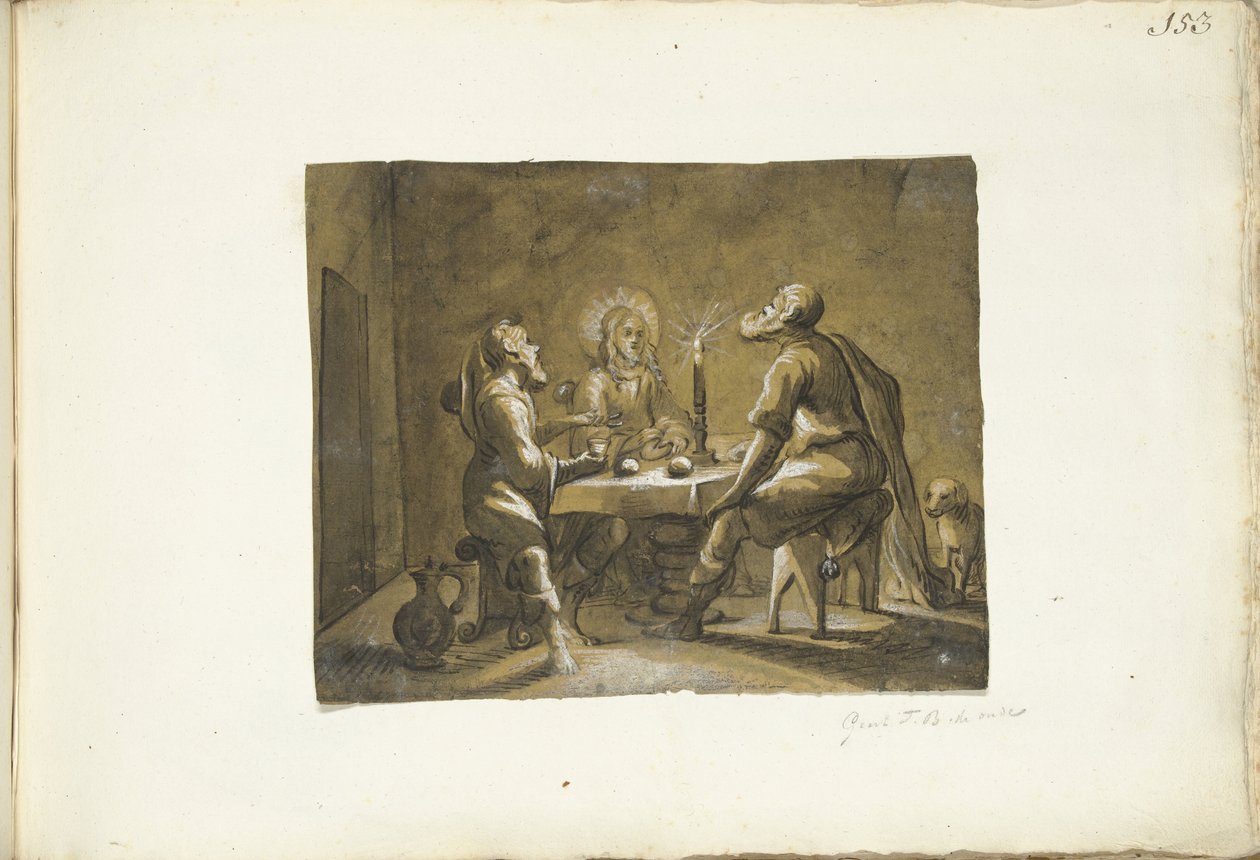 Repas à Emmaüs - Gerard ter Borch (I)