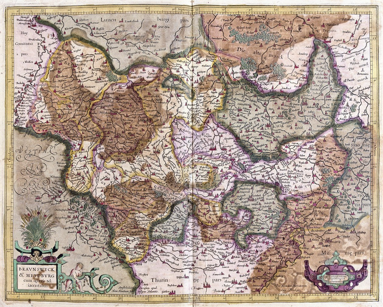 Braunschweig et Magdebourg, Allemagne - Gerardus Mercator