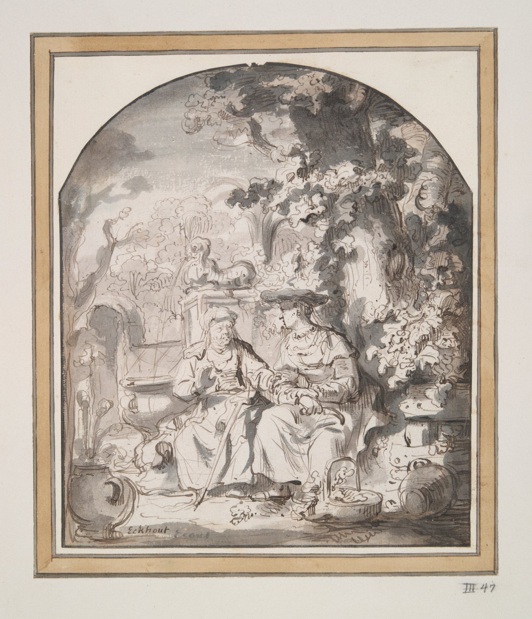 Vertumne et Pomone - Gerbrand van den Eeckhout