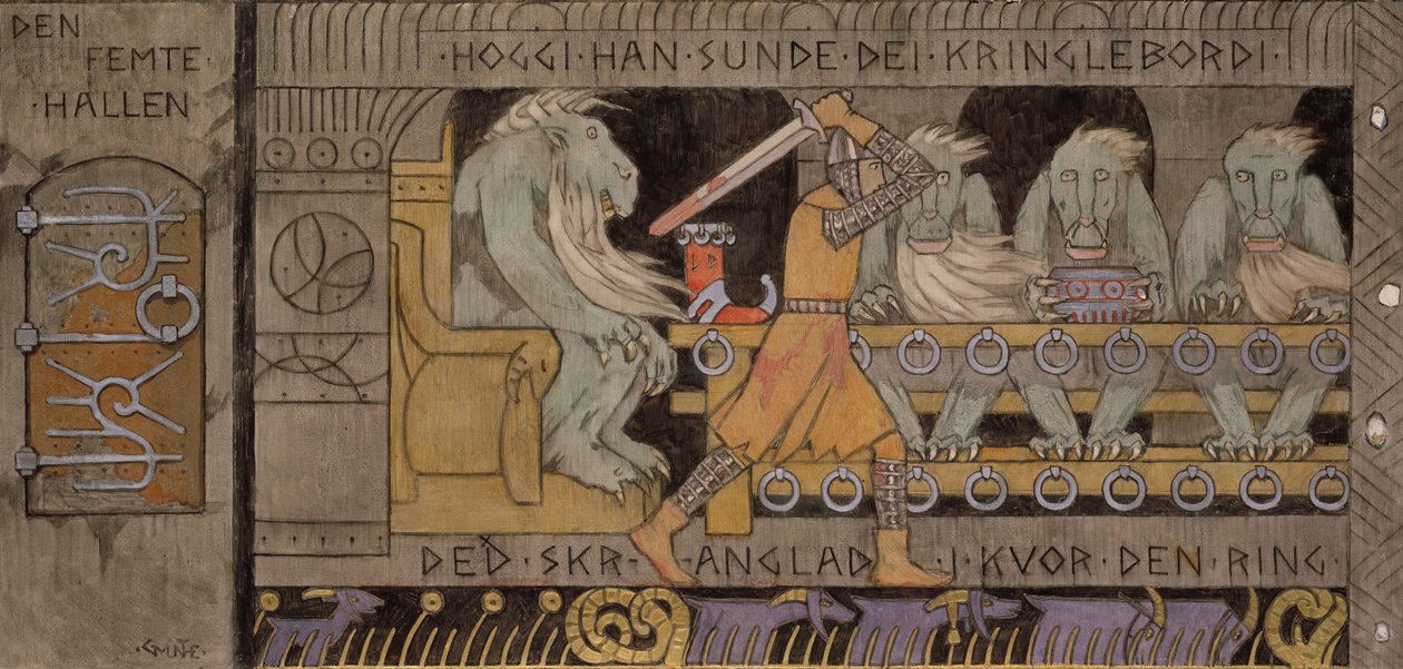 La cinquième salle - Gerhard Munthe