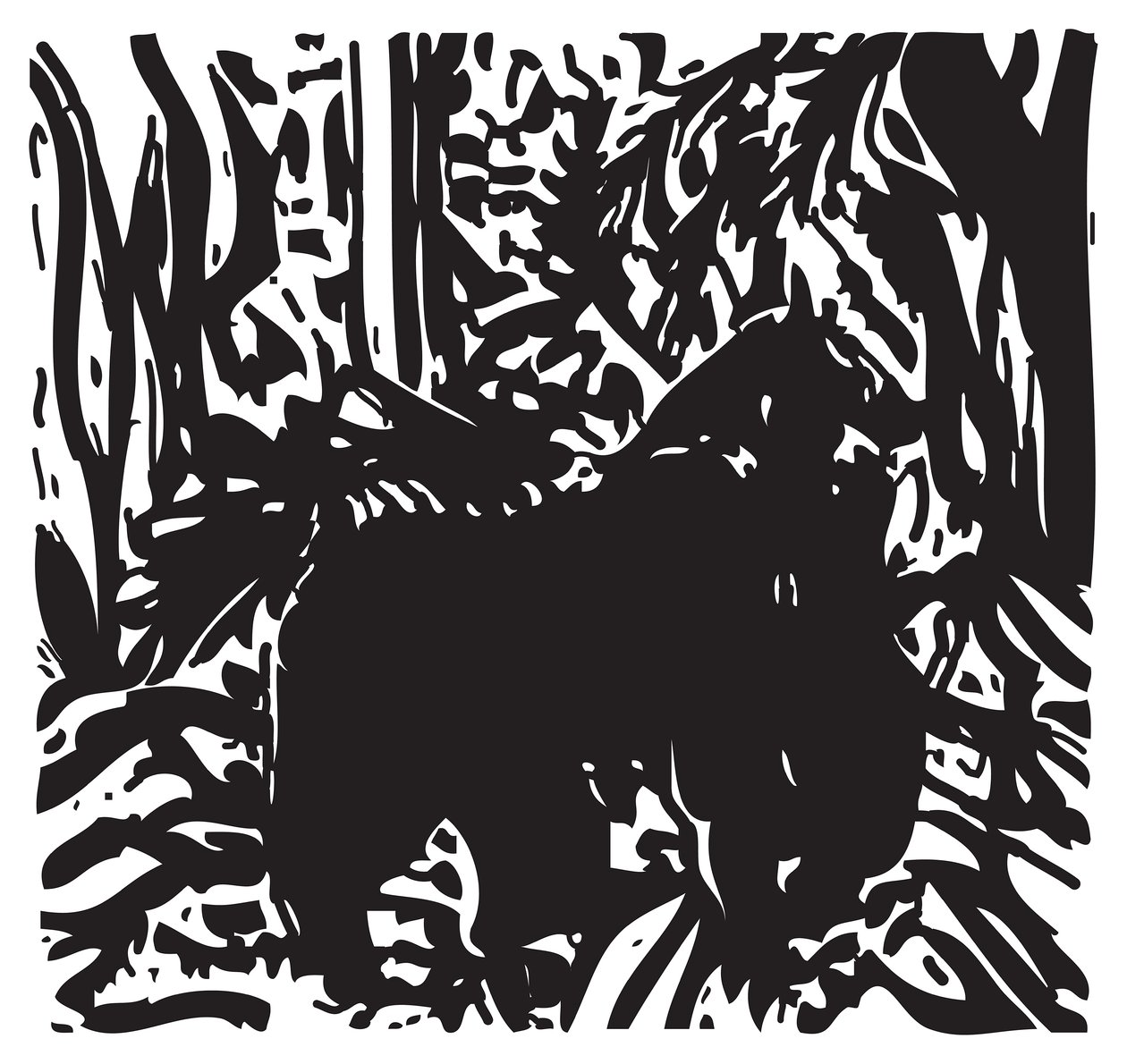 Gorille dans la jungle - Gerhardt Isringhaus